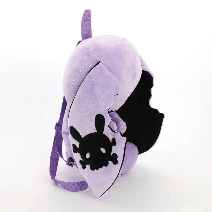 Purple Bunny Stuffed Backpack