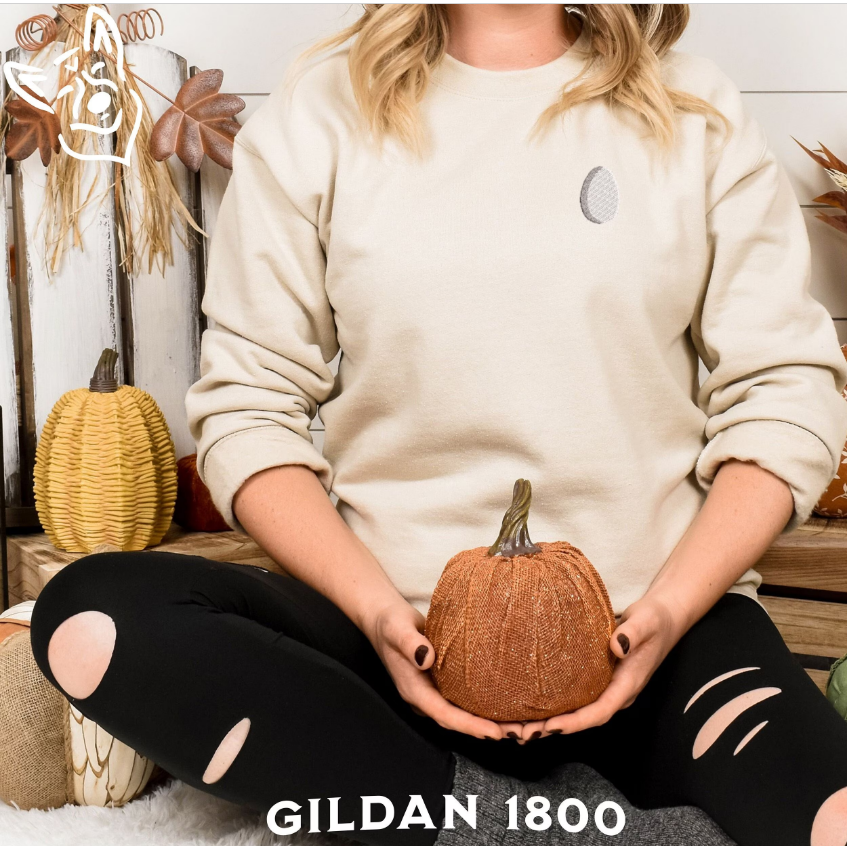 Embroidered Egg Sweatshirt