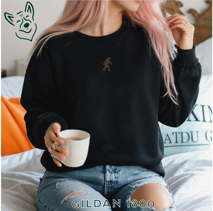 Embroidered Bigfoot Sweatshirt