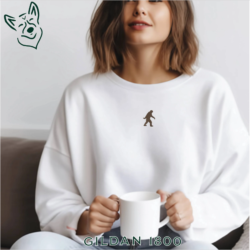 Embroidered Bigfoot Sweatshirt